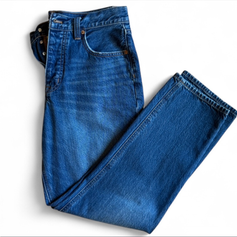 J. Crew Women's Straight Leg Jeans - Blue